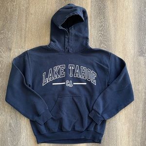 Navy Lake Tahoe Hoodie